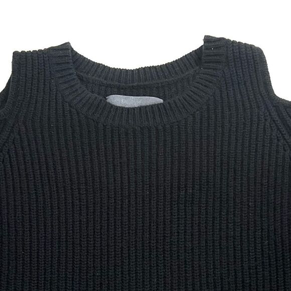 Zoe Jordan Cold Shoulder Wool-Cashmere Blend Long Sleeve Sweater - Picture 7 of 12